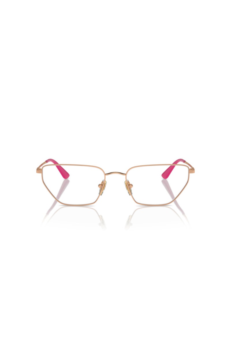 Vogue Irregular Frame Eyeglasses - Rose Gold for Women - Image 5